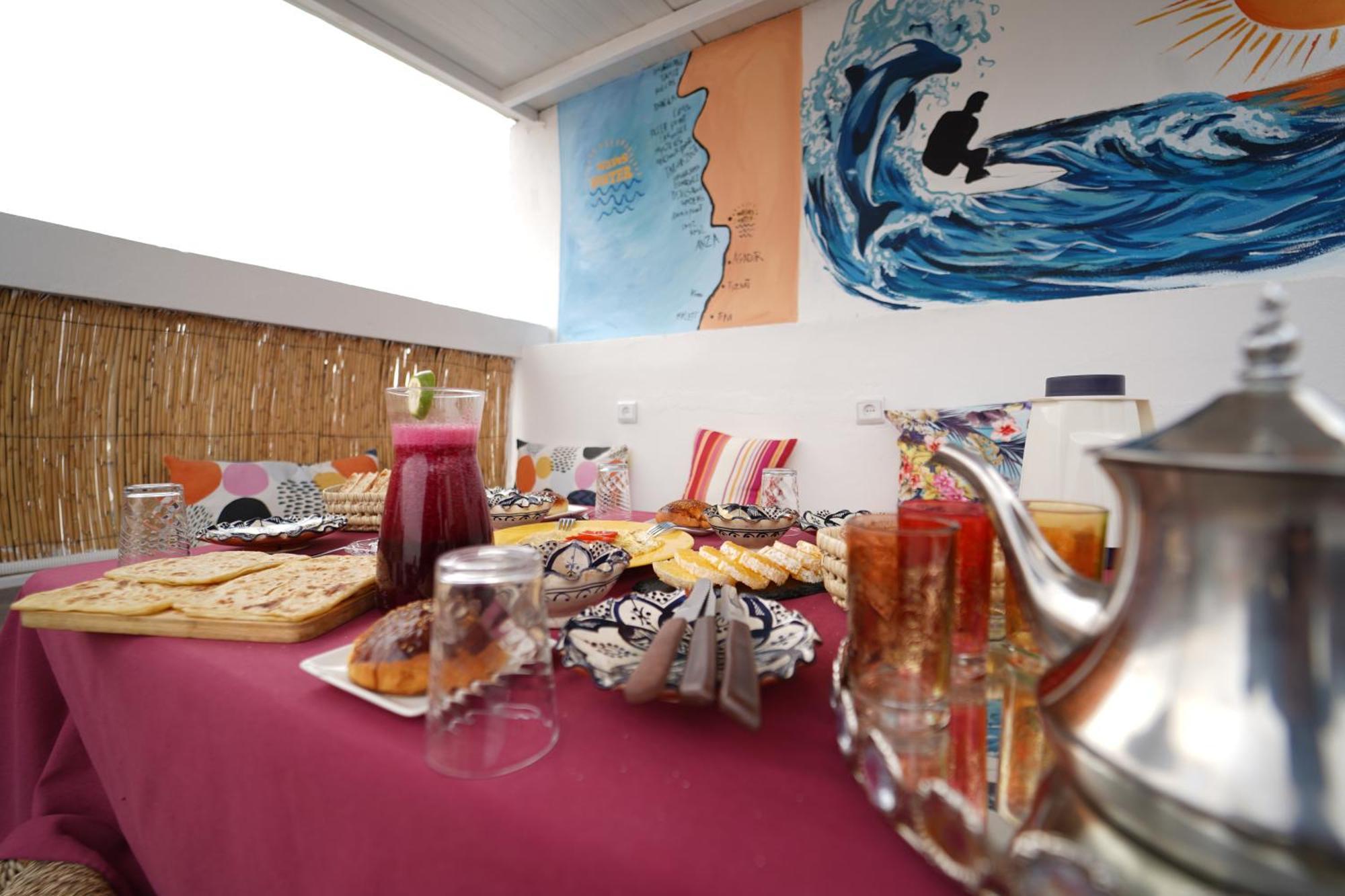 مبيت وإفطار أغادير Waves Hunter Surf House المظهر الخارجي الصورة