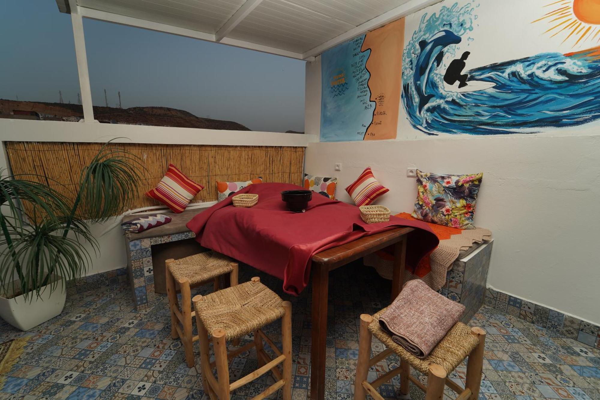 مبيت وإفطار أغادير Waves Hunter Surf House المظهر الخارجي الصورة